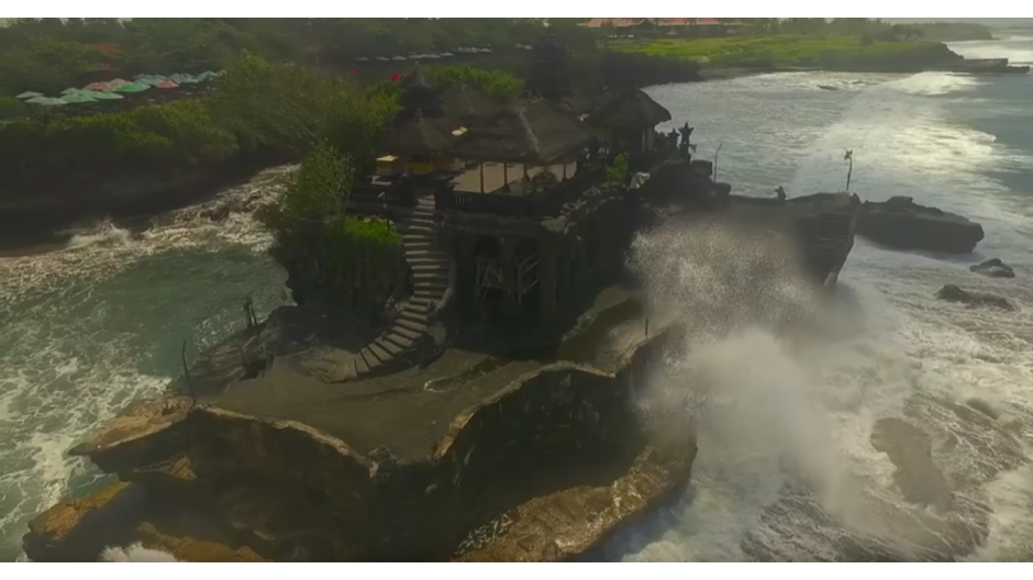Tanah Lot Bali  - Aerial